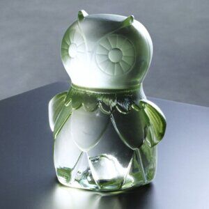 IKEA Nathan Jurevicius Owl Glass Figurine